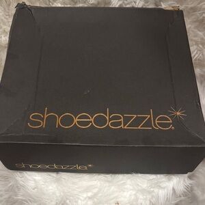 Shoe Dazzle Elegant Black Platforms